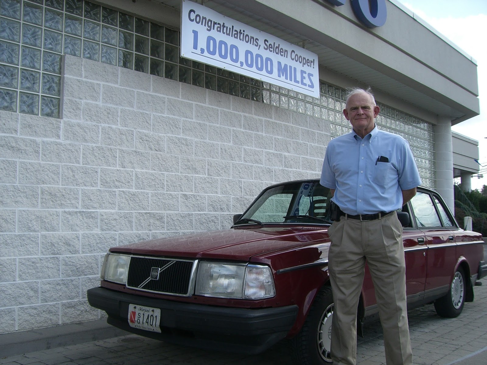 Lehman Volvo Cars: A new car for our Million Mile Customer Selden