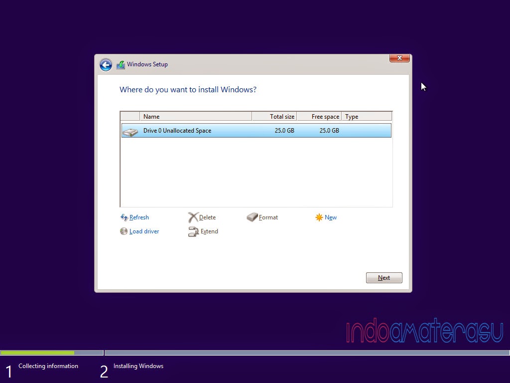 Cara install Windows 10 5