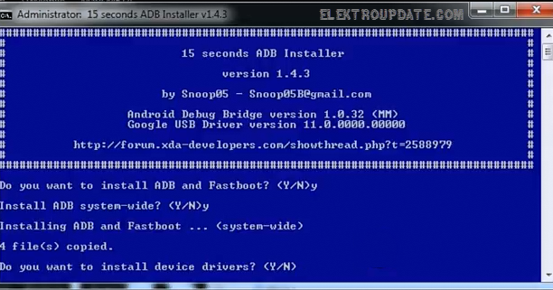 Installing ADB and Fastboot ... (System-wide. ADB install to hardüare. Quest 2 adb
