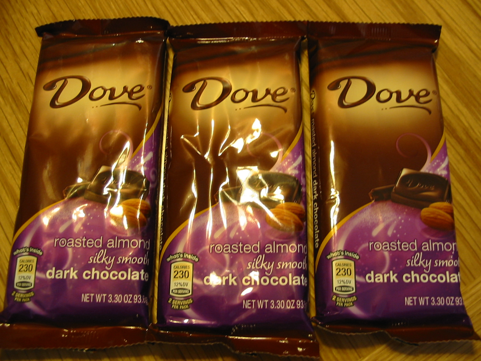 DOVE Almond Dark Chocolate Bars Revealed
