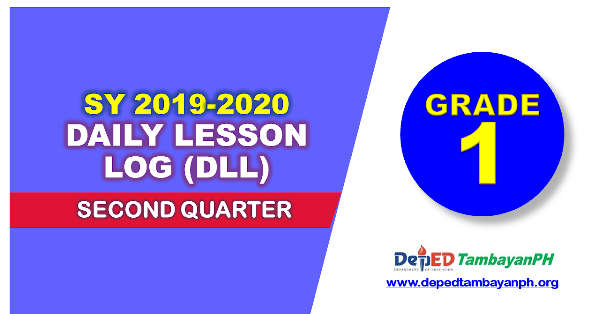 3rd Quarter Daily Lesson Log (DLL) Grade 1 Deped Network
