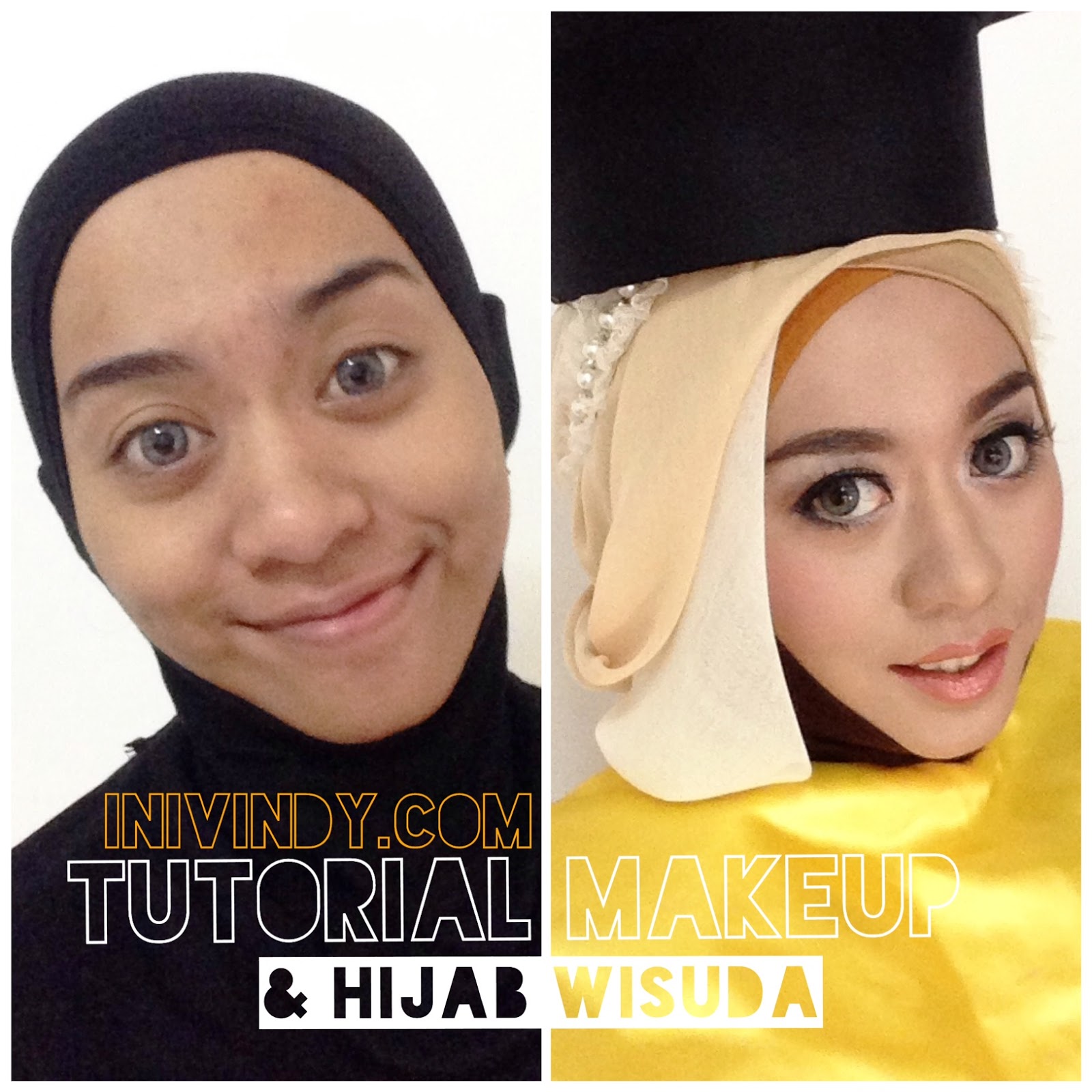 30 Gambar Lengkap Tutorial Hijab Pesta Ala Vindy Paling Lengkap