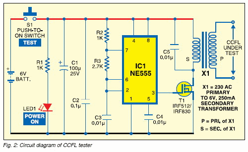 Lcd Inverter Circuit Diagram Schematic - Home Wiring Diagram