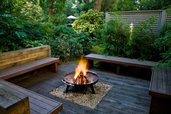 Fireplace in the garden &#8211; 35 great designs!