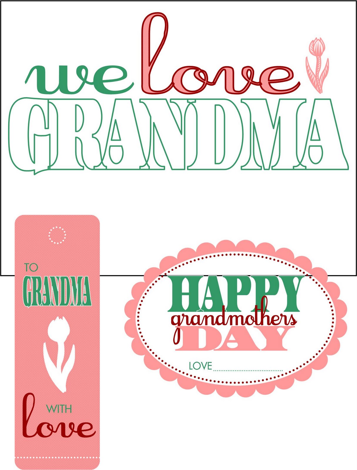 Embellish free Printables Happy Mother s Day