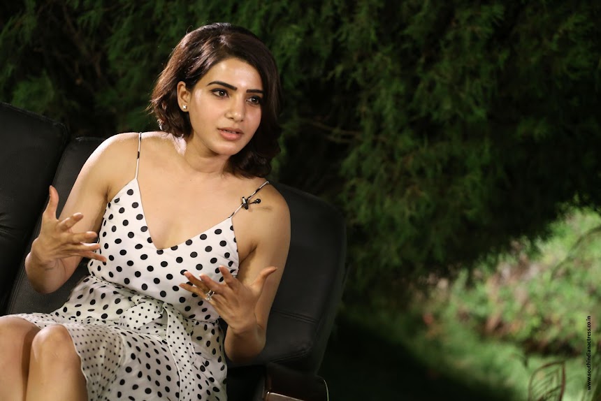 Samantha Akkineni at Rangasthalam movie Interview