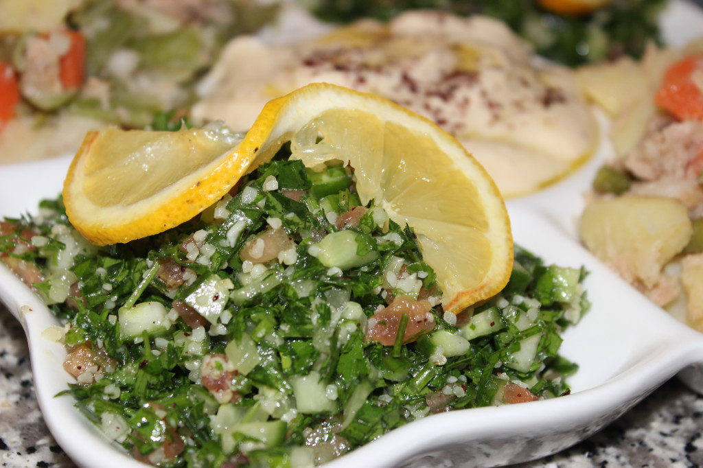 Arabic Tabouleh Salad Recipe LEBANESE RECIPES