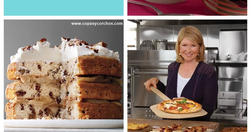 Entre Copas y Corchos: ¡Aprende a preparar las mejores recetas de Martha  Stewart!