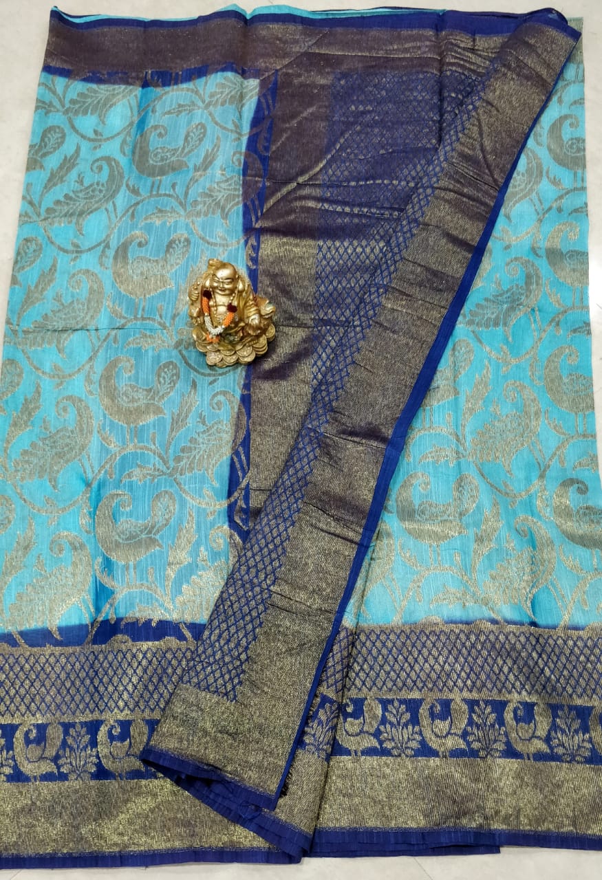 Banarasi Handloom Dupion Silk Sarees