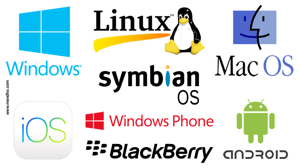 Contoh Sistem Operasi Desktop dan Mobile - Image by MeNDHo.com