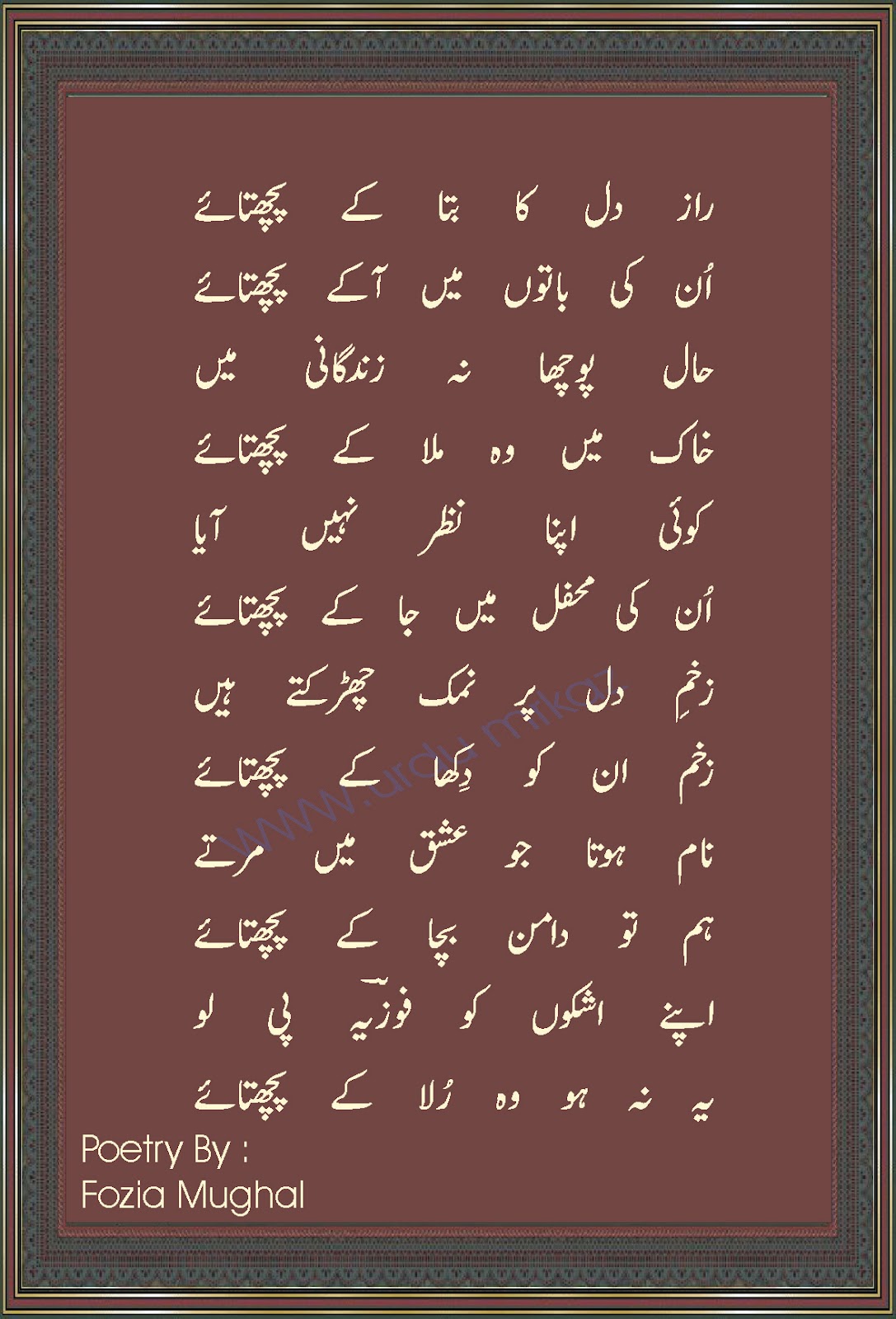Verification in urdu