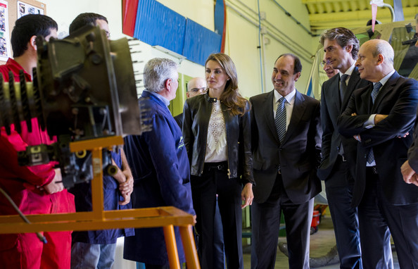 Spanish Princess Letizia attends opening training course in Santander, Spain