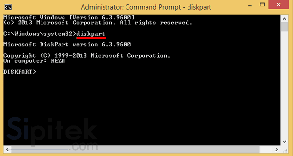 CMD diskpart CMD diskpart