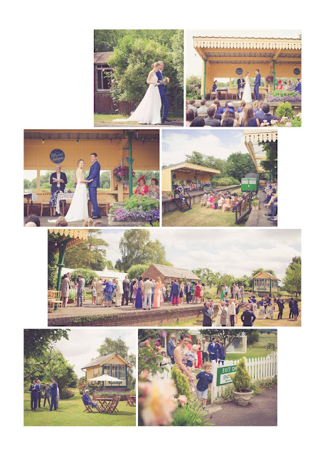 Horsebridge Station Wedding