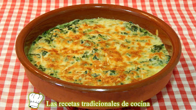 Acelgas con bechamel