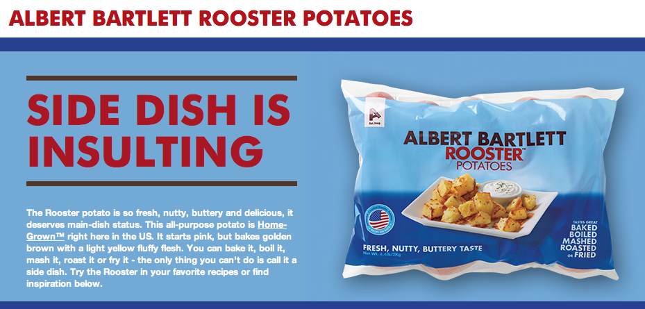  Albert Bartlett Rooster Potatoes