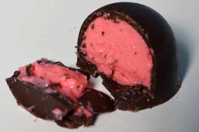 Recheio de Morango para Trufas Recheio de Morango para Trufas