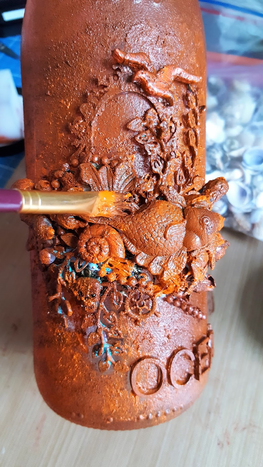 HobbyVision Creative Crew rusty bottle