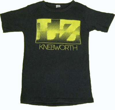 led zeppelin backstage pass knebworth shirt Nih! Kaus Band Terlangka dan Termahal di Dunia