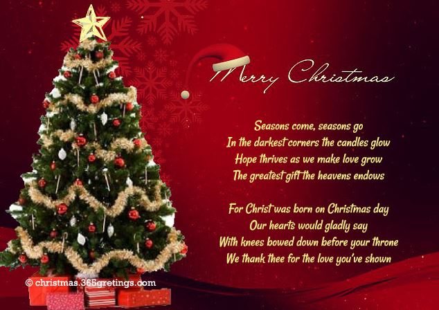 Christmas Greetings Wishes