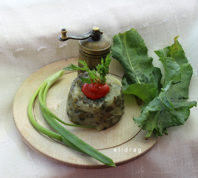 Пюре от картофи и лапад