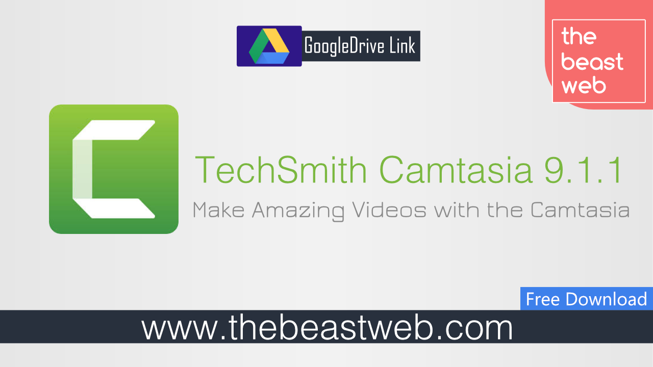 TechSmith Camtasia Studio 9.1.1 Build 2546 Portable Full