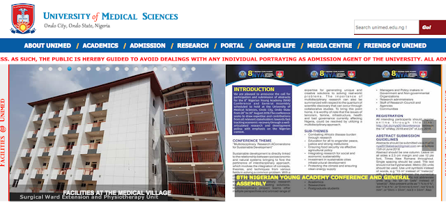 UNIMED Pre-Degree Registration