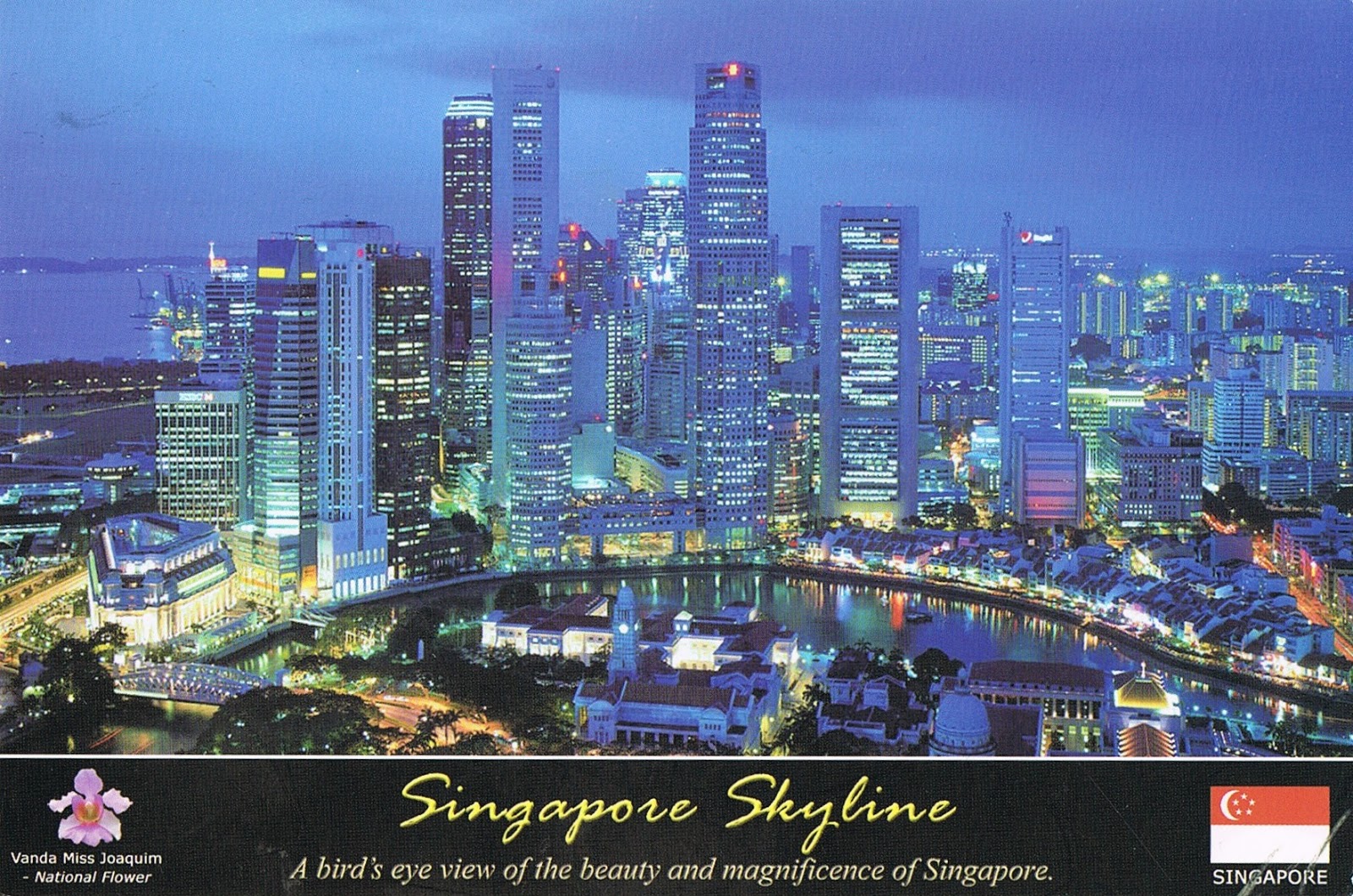 Postcards in my mailbox Postcard from Singapore