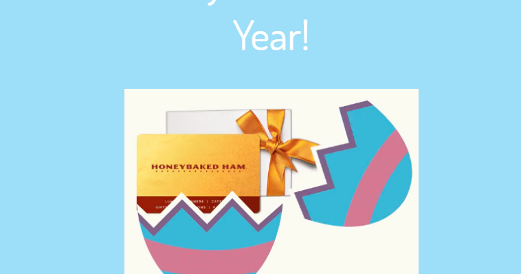 Honey Baked Ham Gift Card Giveaway - 7 Winners. Win $5, $25, $50 or