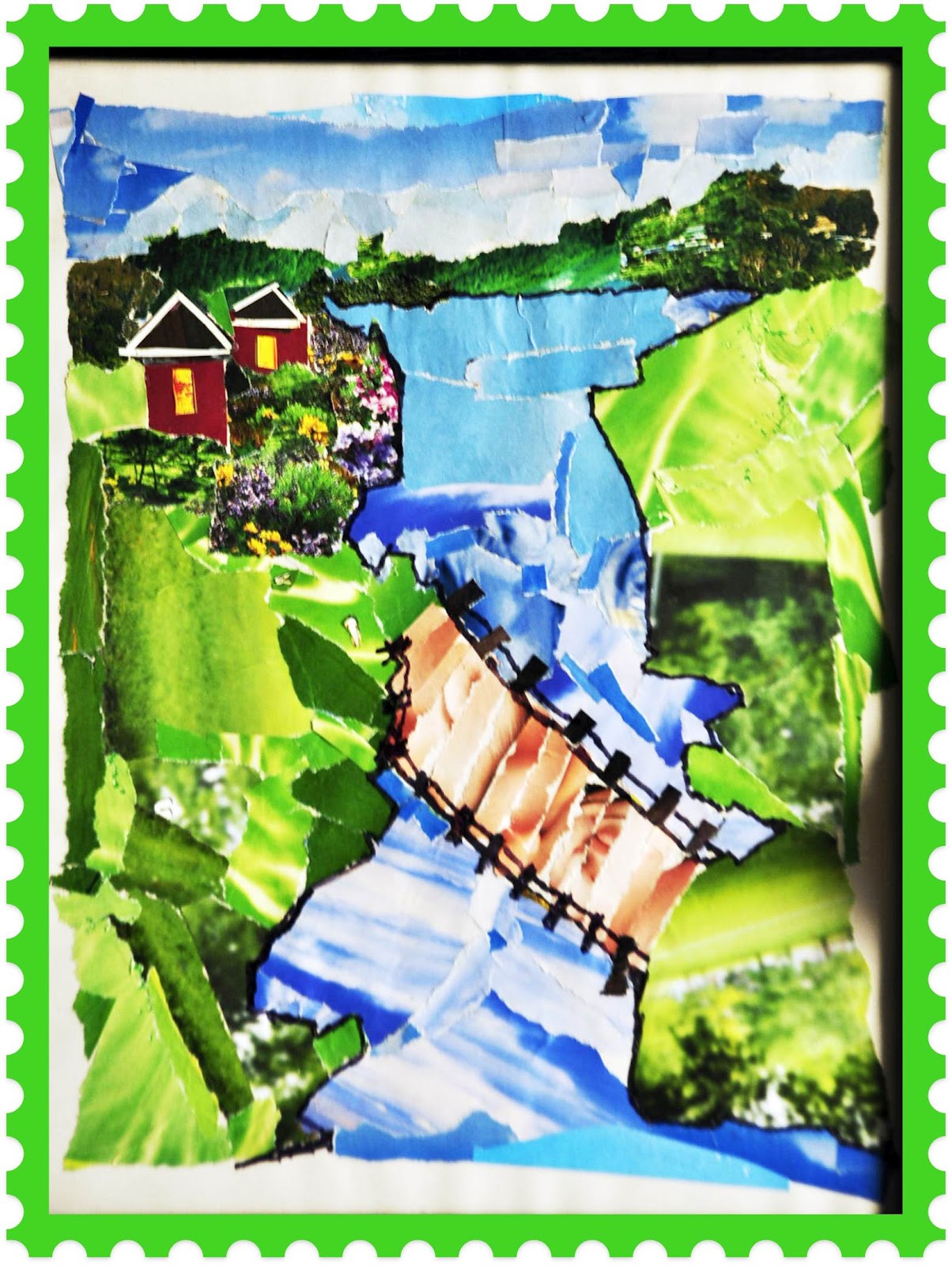 sabita's world: Paper Magic - Collage
