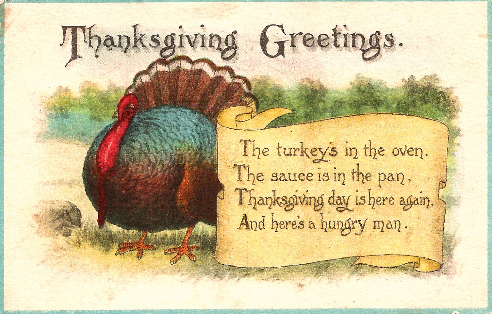 antique images printable thanksgiving greeting turkey blank label printable thanksgiving greeting cards