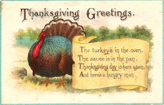 antique Thanksgiving greeting image thanksgiving greeting digital turkey image label download