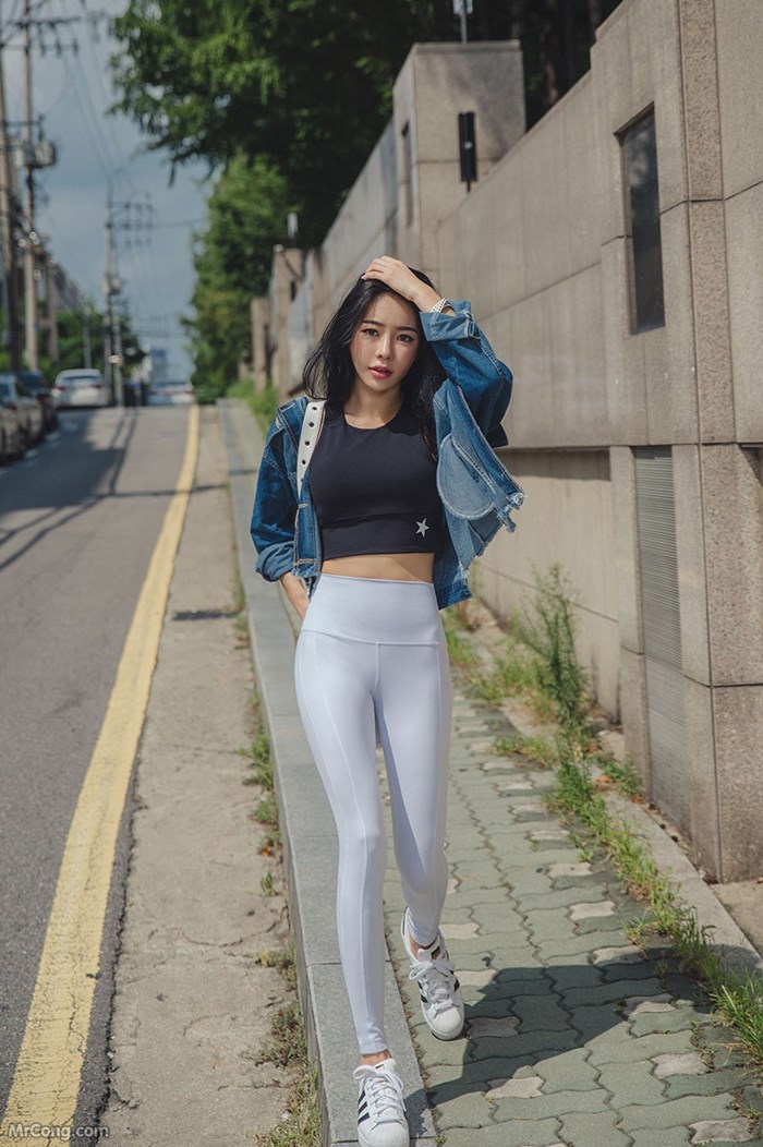 The beautiful An Seo Rin shows off her figure with a tight gym fashion (273 pictures)