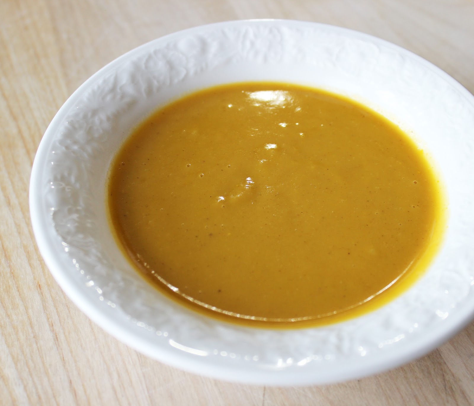 Burp! Recipes Five Spice Carrot Soup