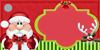 Dulce Santa: Mini Kit para Navidad para Imprimir Gratis. Etiquetas de Dulce Santa para imprimir gratis.