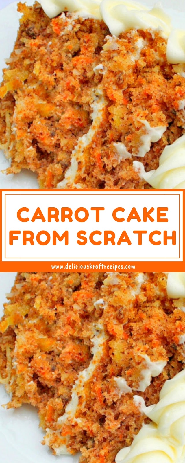 CARROT CAKE FROM SCRATCH