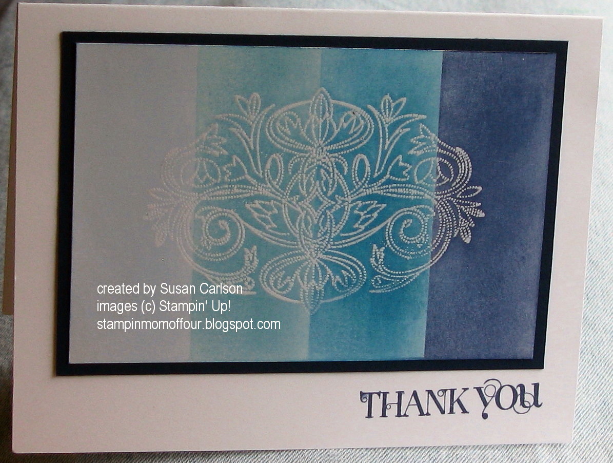 Stampin' Mom of Four Intensifying Hue Emboss Resist