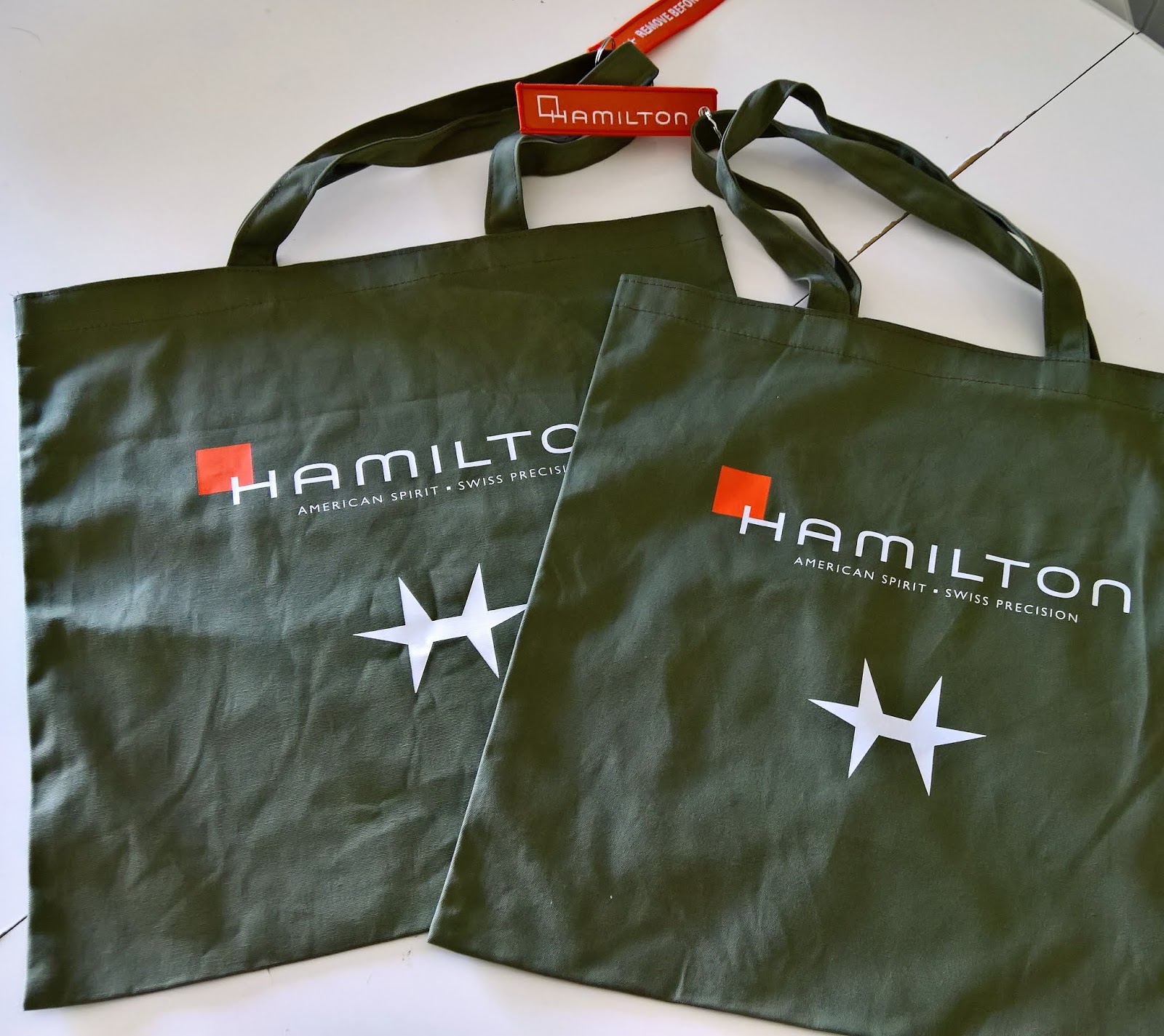 Estação Cronográfica Memorabilia sacos, relógios Hamilton