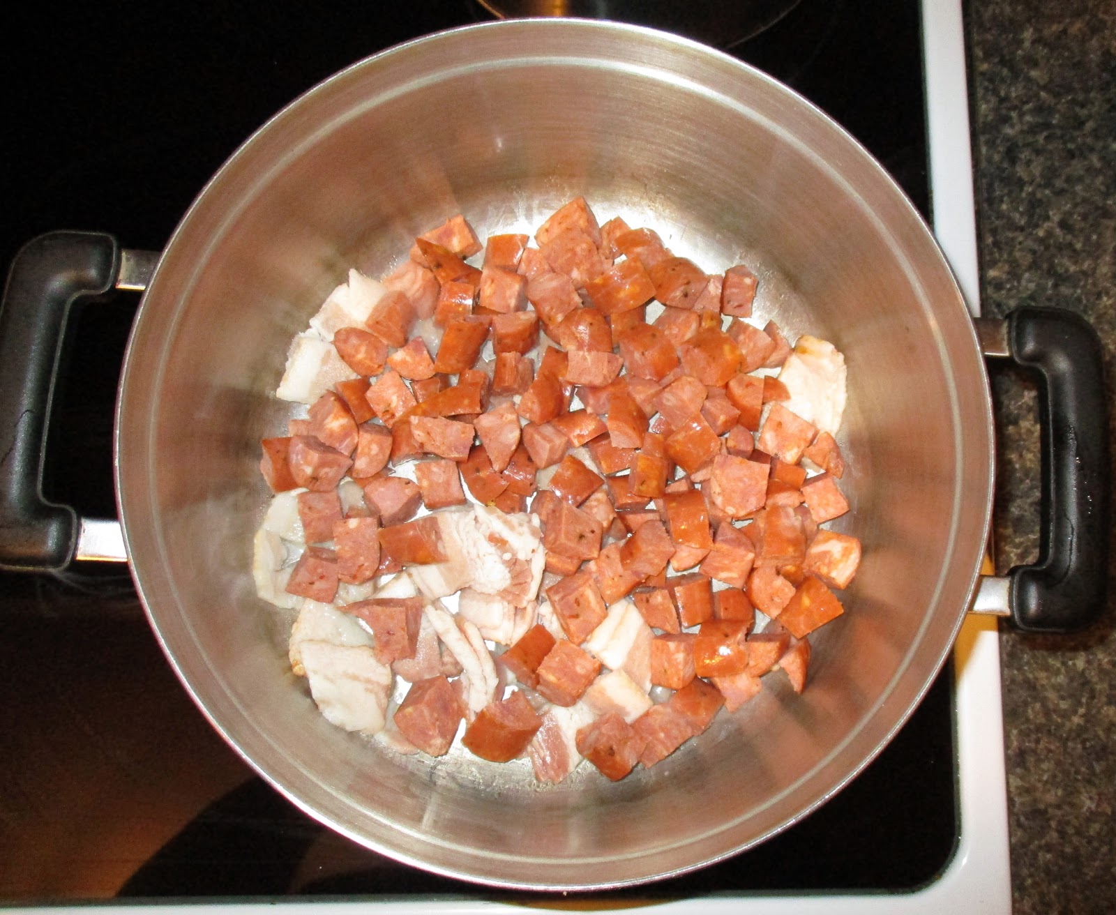 Christine's Cooking Pinto Bean & Andouille Sausage Stew
