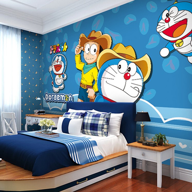32 Desain Kamar Tidur Anak Doraemon Ceria Dan Lucu 2021