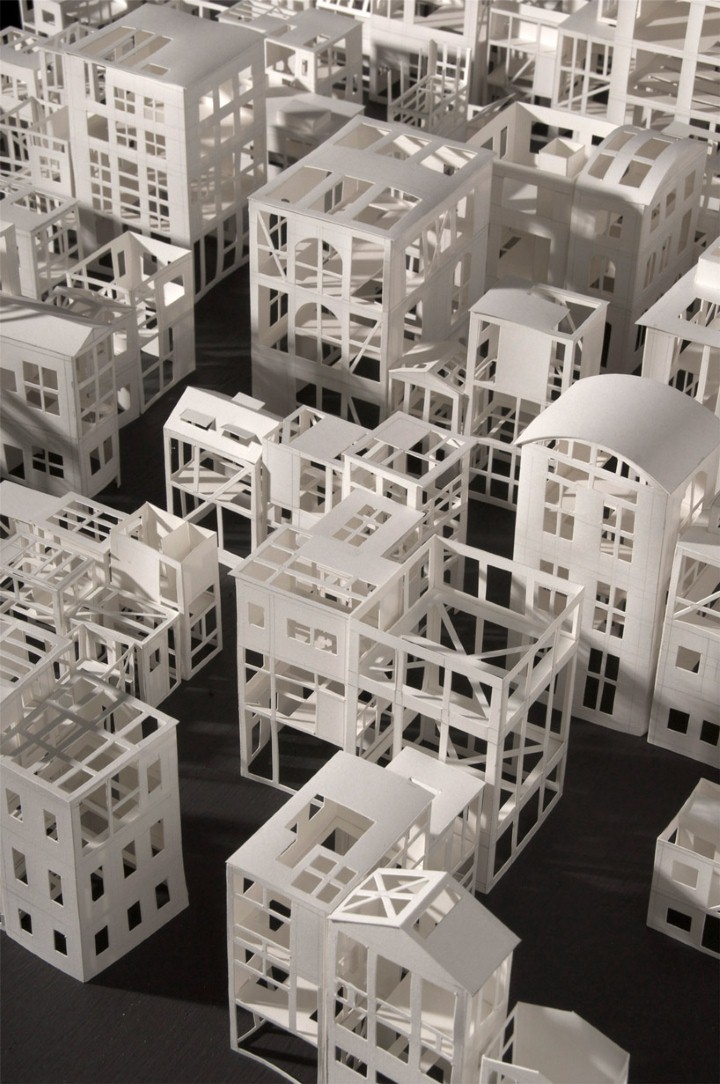 Paper Architecture. Бумажный город 3