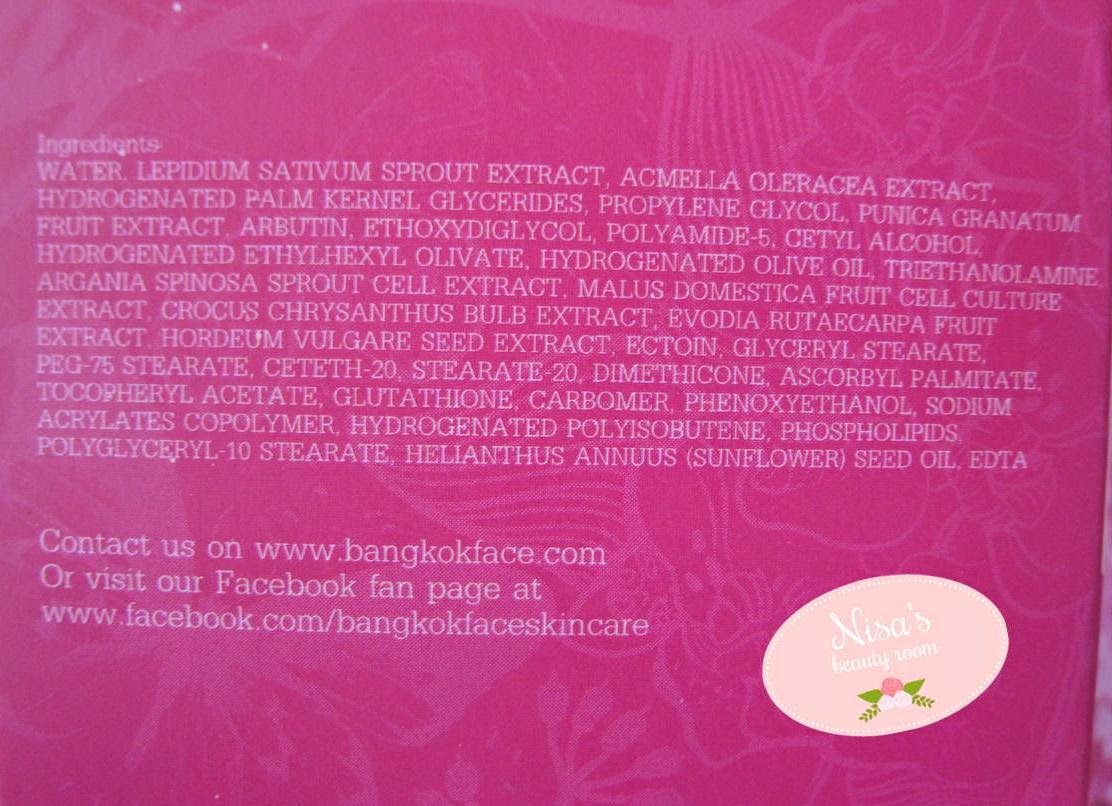 Review Bangkok Face Gem Fruit Pudding Cream & Lotus Sparkling Mask