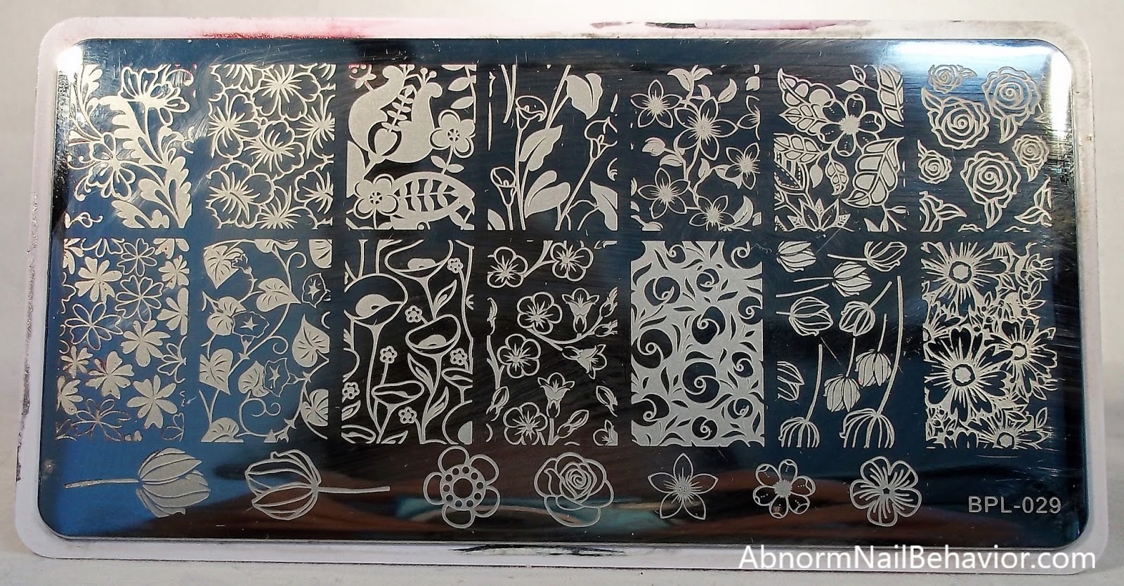 Abnorm Nail Behavior Nail Art Blending Stamp Colors Hibiscus Nail Art