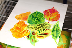 resist crayon leaves fall paintings class smart painting natalie posted am watercolors colour november
