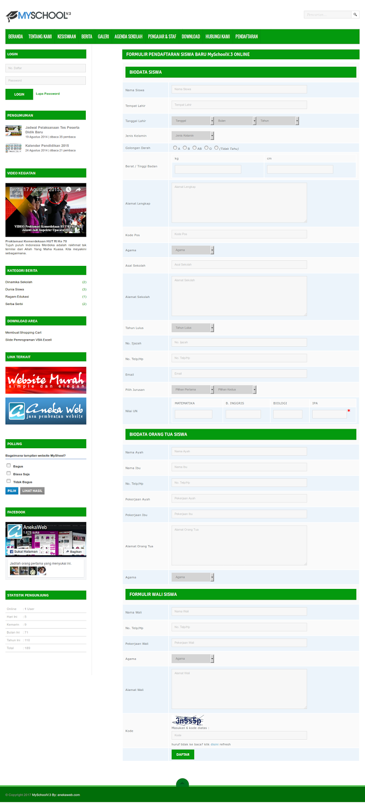 Free Script Web Sekolah Free Script Web Sekolah
