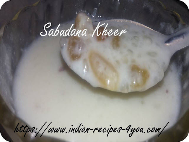 Sabudana Kheer In Hindi by Aju