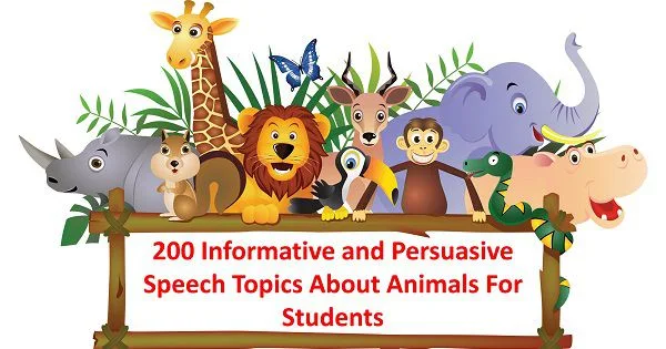 200 Informative and Persuasive Speech Topics About Animals