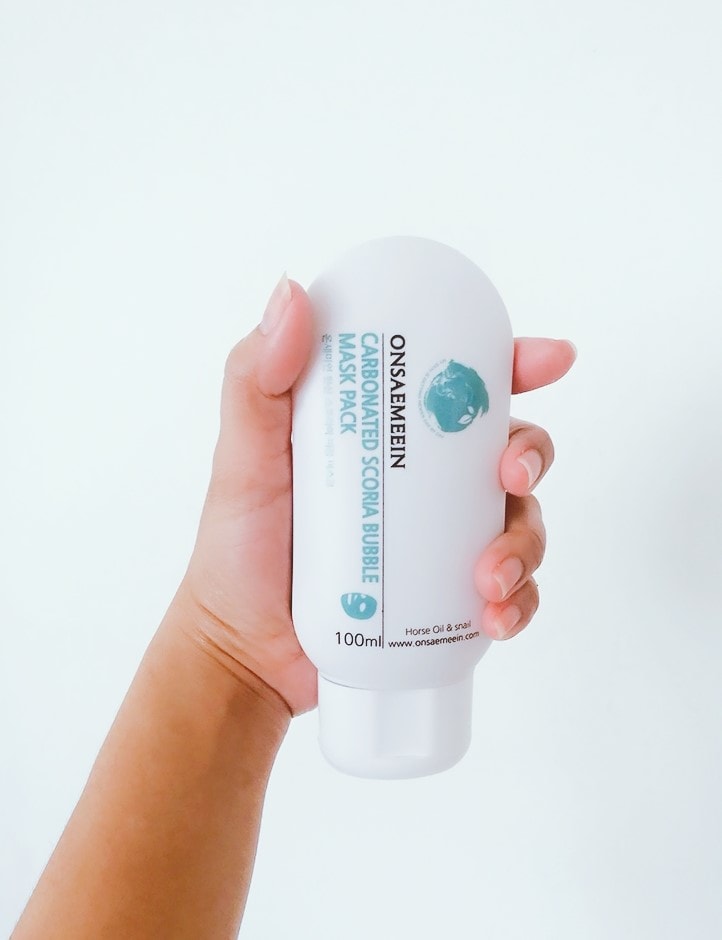Onsaemeein Carbonated Scoria Bubble Mask Pack Review