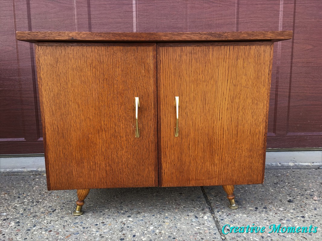 Blue And Gold Mcm Record Cabinet