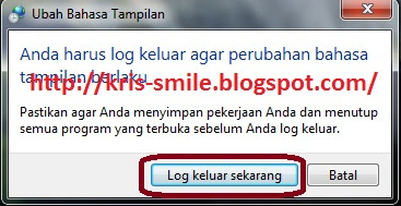Cara Cepat ganti windows 7 dengan bahasa indonesia tanpa ribet